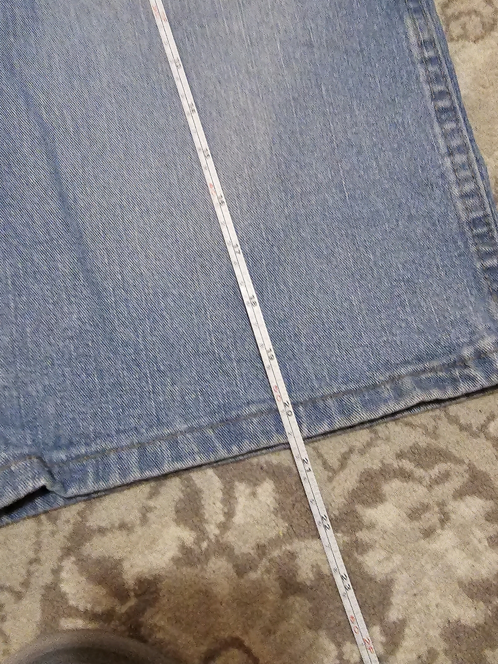 Wrangler Light Blue Denim Carpenter Jorts - Picture 8 of 9